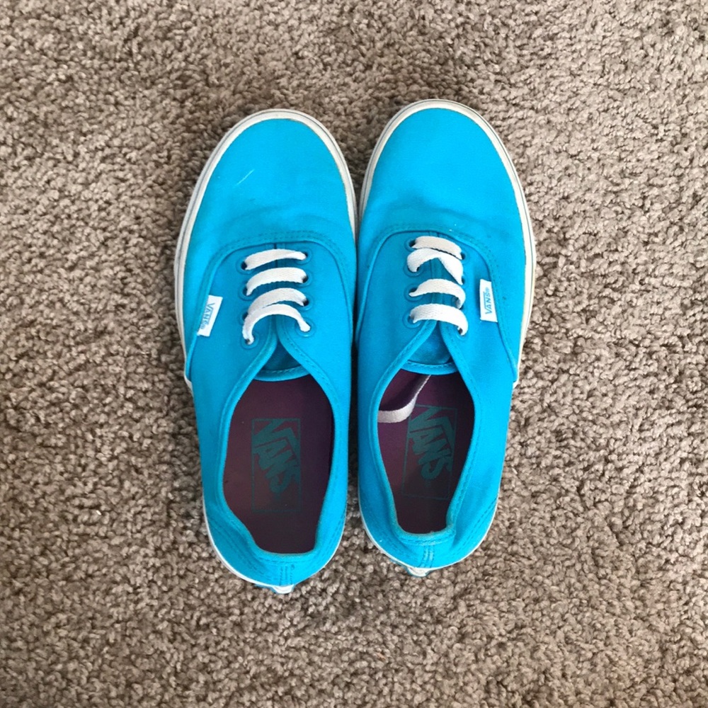 Turquoise Vans ‼️